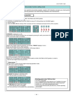 Title DI1 (60 105m/min) Annunciator Function Setting Mode