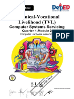 Technical-Vocational Livelihood (TVL) : Computer Systems Servicing