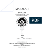 Makalah Evolusi