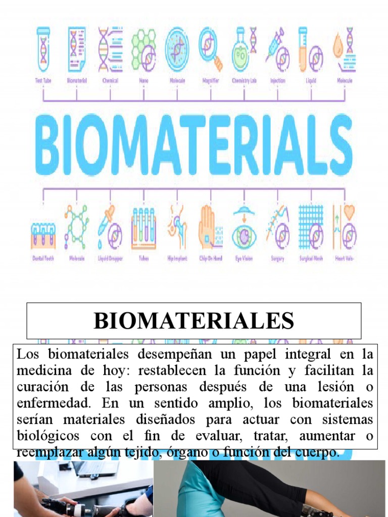 Relación entre biomateriales y medicina | PDF
