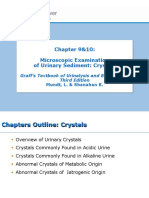 Chapter 9&10: Microscopic Examination of Urinary Sediment: Crystals
