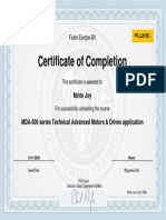 Certification SCM FD Gold MDA500 Series Technical Advanced Course - 20190815 Minto@ PDF