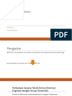 Pekan 2 - Teknik Reaksi Kimia I - Pengantar PDF