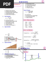 Surveying Formulas and Error Theory | PDF | Errors And Residuals ...
