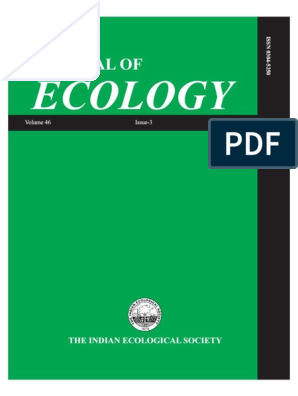 Indian Journal Of: Ecology | PDF | Geographic Information System 
