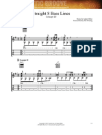 Straight 8 Bass Lines: Concept 13