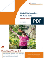 Global Wellness Day 2020