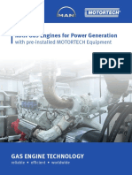 MOTORTECH SalesFlyer MAN Gas Engines With MOTORTECH Equipment 01.65.009 EN 2017 11 PDF