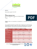 Informe Estado Archivo Central