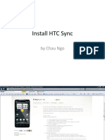 Install HTC Sync: by Chau Ngo