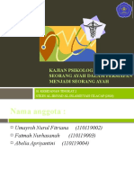 KAJIAN PSIKOLOGIS TENTANG PERSIAPAN SEORANG AYAH DALAM PERSIAPAN MENJADI SEORANG AYAH Kel.1 (Bella, Umay, Fatmah)