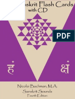 108 Sanskrit Flash Cards by Bachman N.