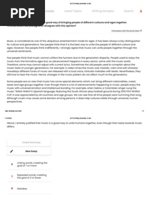 IELTS Writing Evaluation 4
