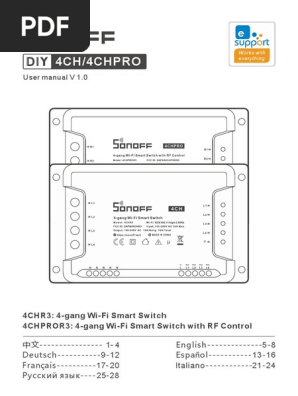 4CHR3 4CHPROR3 V1 User Manual PDF | PDF