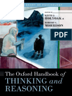 The Oxford Handbook of Thinking and Reasoning PDF