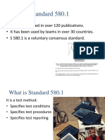 What Is Standard 580.1