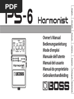 manual Boss PS-6