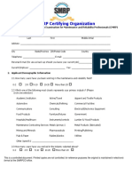 CMRP Exam Application PDF