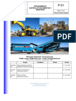 P01 Control de Documentos y Registros Rev 1 - ISC PDF