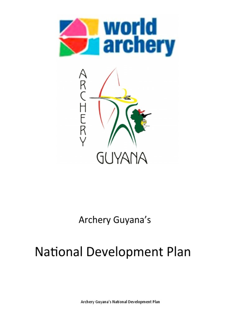 Archery Guyana's National Development Plan | PDF | Archery | Olympic Games