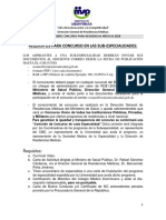 Concurso Subespecialidades 2019 PDF