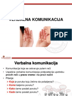 Verbalna Komunikacija PDF