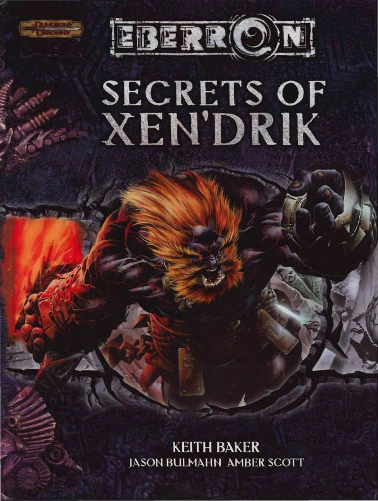 Eberron 3.5 Secrets of Xen drik PDF