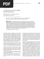 Download National Agenda for Public Health Informatics by xizst999 SN4852727 doc pdf