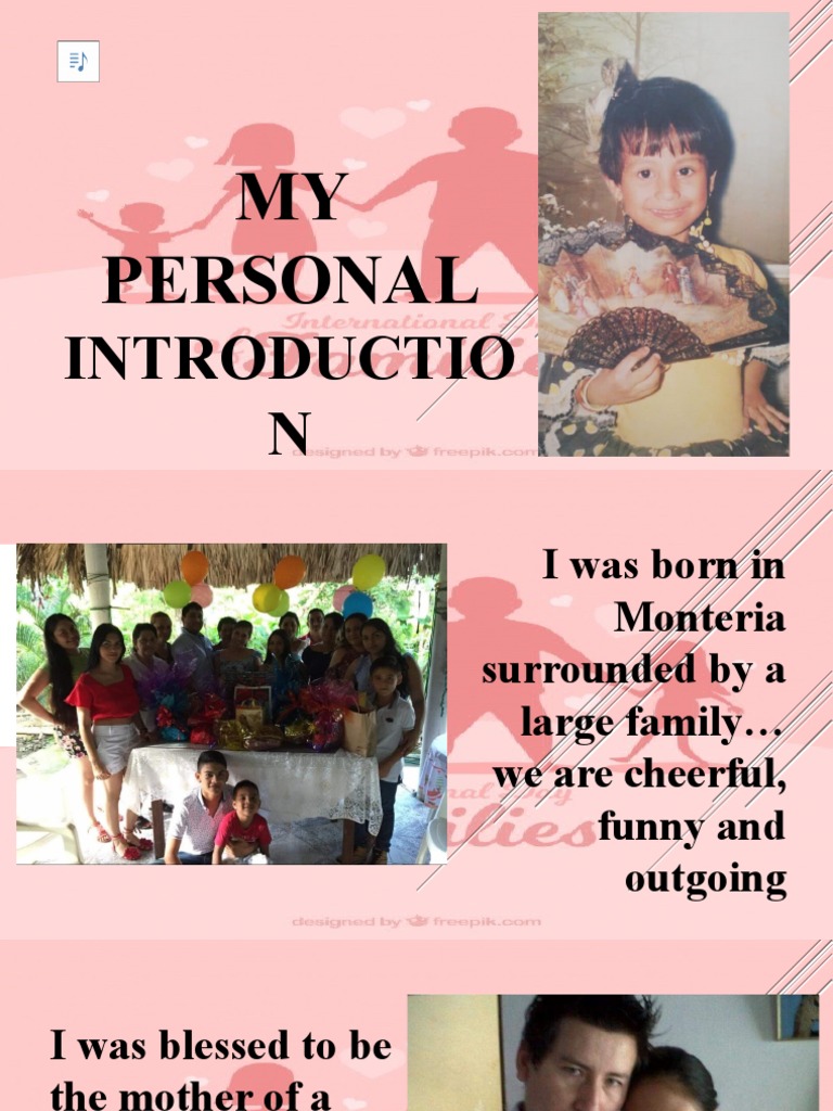 Personal Journey: Family and Growth | PDF | Wellness