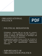 Organizational Politics-Amit - Ankush