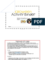 Halloween Activity Binder Copy-1 PDF