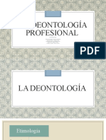 Presentación-La deontología