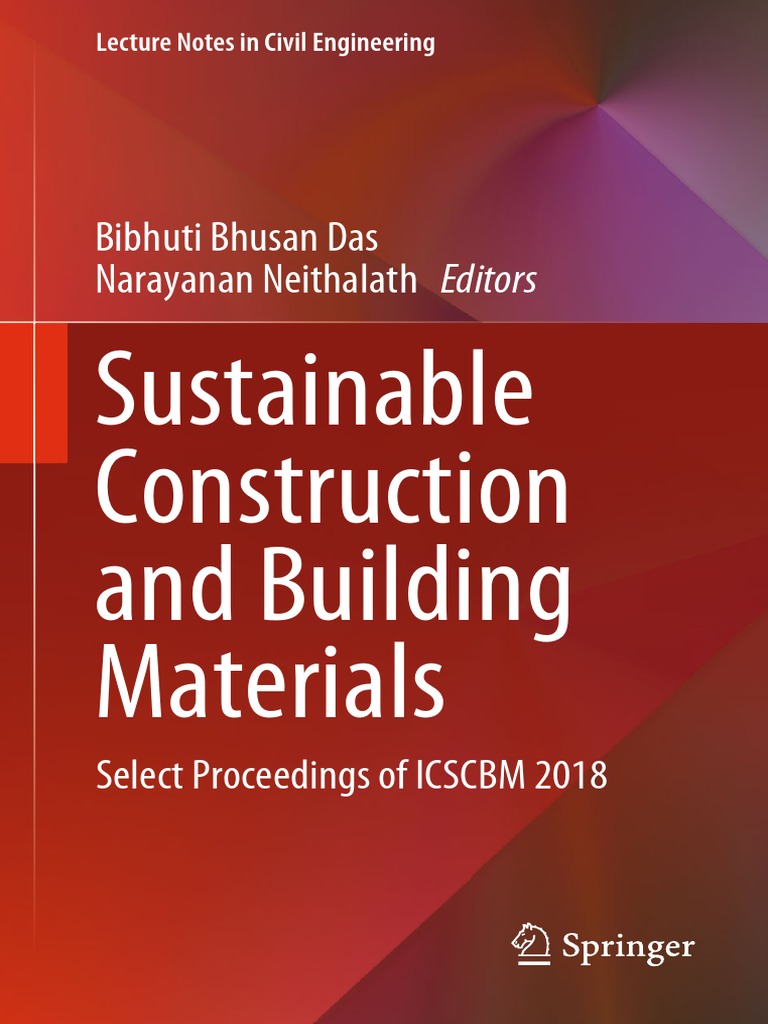 Sustainable Construction and Building Materials Select Proceedings of