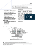 Lm3248 2.7 MHZ, 2.5A Adjustable Boost-Buck DC/DC Converter With Boost and Active Current Assist and Analog Bypass (Acb)