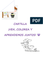 Cartilla Ven, Colorea y Aprendamos Juntos PDF
