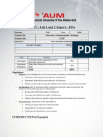 EE207 Lab Report Electronics Measurements