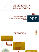 Vigilancia Epidemiologica en SST