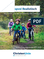 Verkiezingsprogramma 2017-2021 ChristenUnie PDF