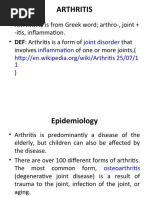 Arthritis Types, Causes, Symptoms & Treatment Guide