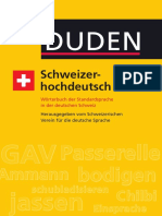 Duden Schweizerhochdeutsch Worterbuch Der Standardsprache in PDF