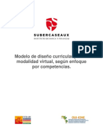 Modelo de Diseo Curricular para La Modalidad Virtual Igs PDF