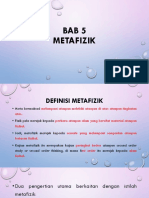 Slaid Transkrip Temuramah 5 (Metafizik A)