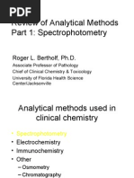 Enzyme Reaction Profile