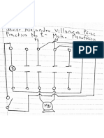 Diagrama de control y potencia de un motor monofásico P1