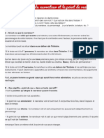Le Statut Du Narrateur Et Le Point de Vue PDF