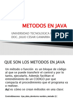 Metodos en Java