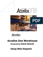 Accellos Guide Webdispatch Manual