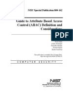 Guide To Attribute Based Access Control (ABAC) Definition and Considerations