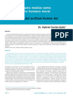 El Acto Moral Como Acto Humano PDF