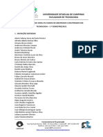 Processo seletivo mestrado e doutorado tecnologia UNICAMP 2021